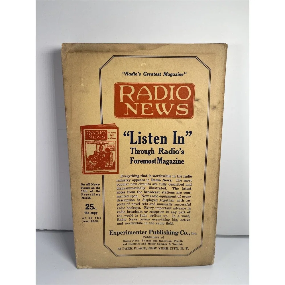 Vintage Radio News Amateurs Handibook Experimenter Publishing Vol. 1 4th Edition